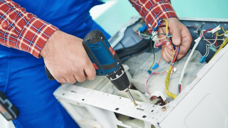 Arnavutköy Protherm Protherm çamaşır makinesi kart tamiri – Su almama arızası orijinal parça ile giderildi. - Teknik servis örneği